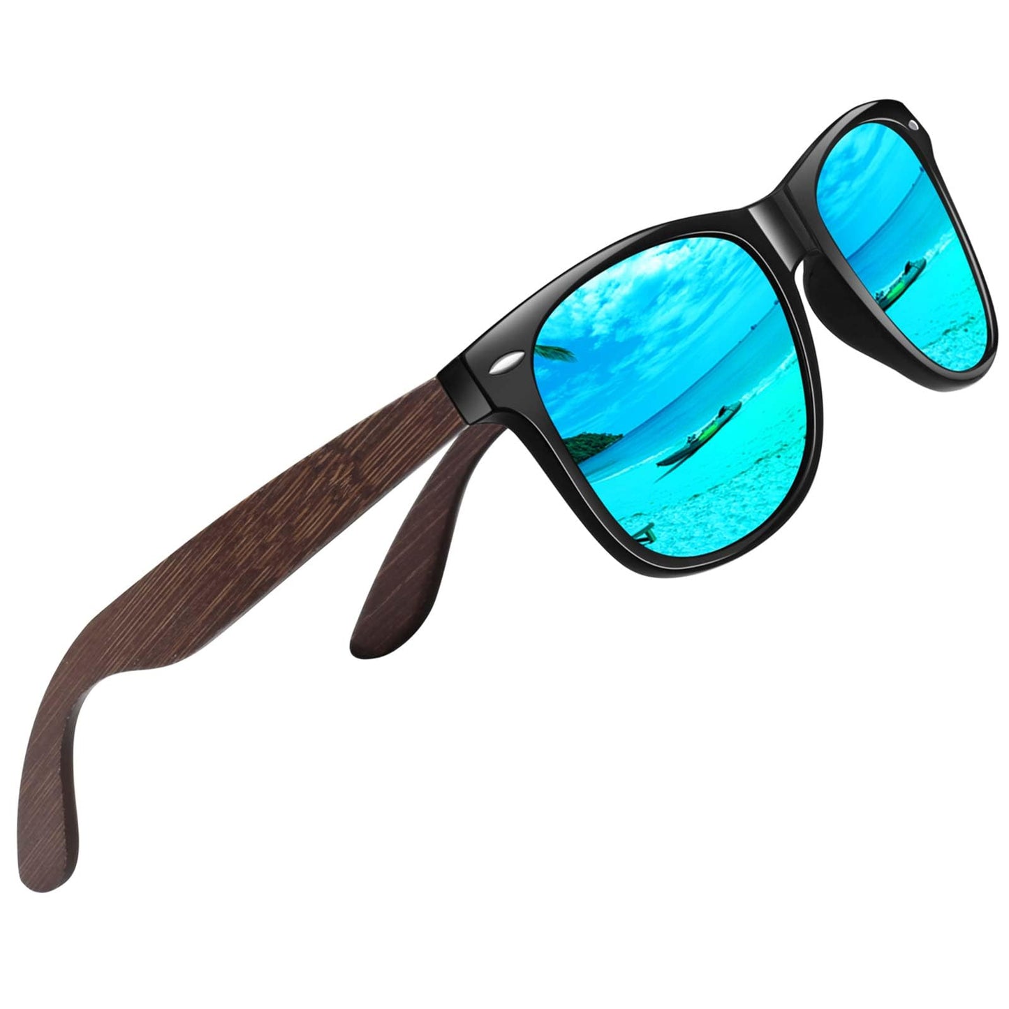Eyeland Polarized Sunglasses – Blue Mirror UV400