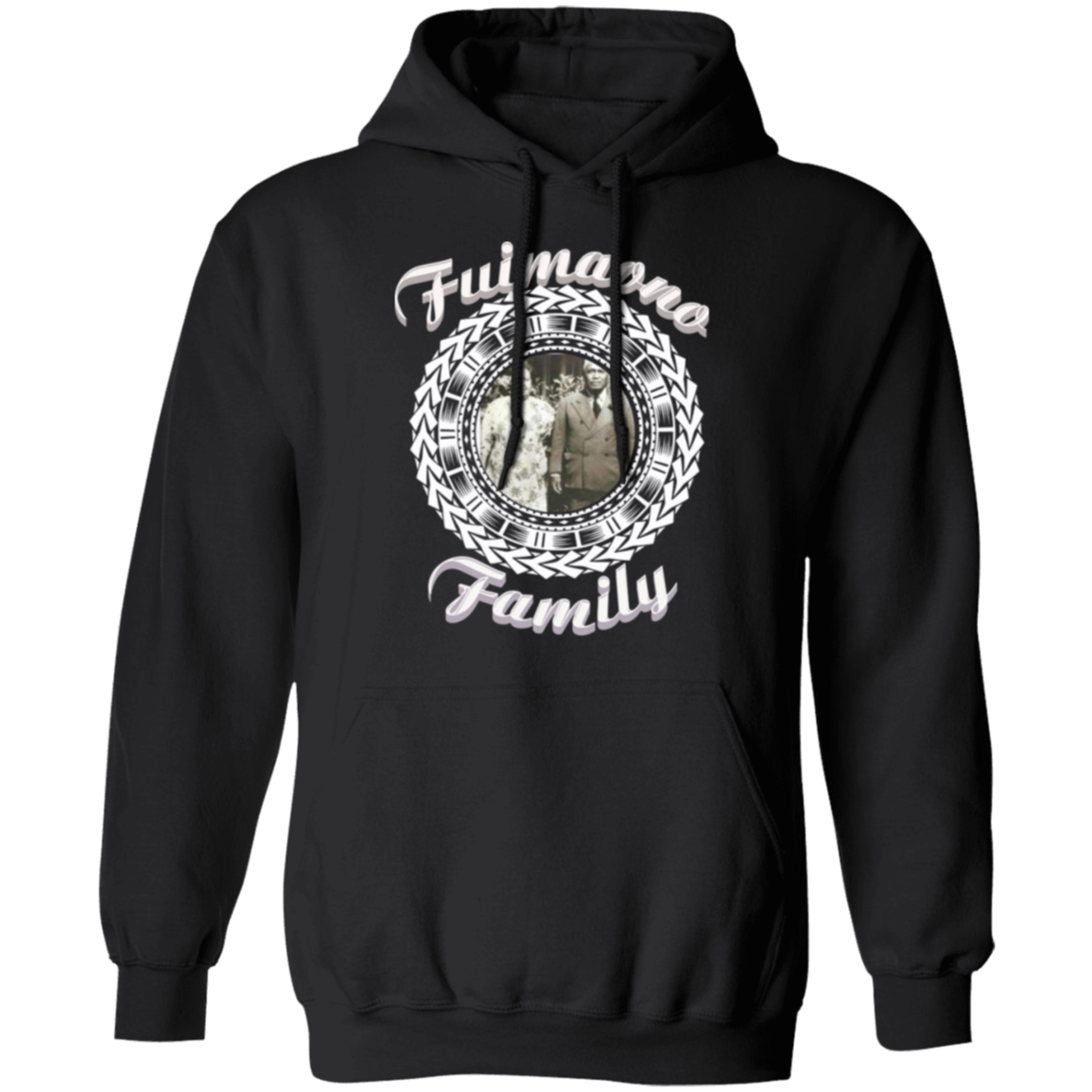 FUI HOODIE WHT CIR PLUS SZ