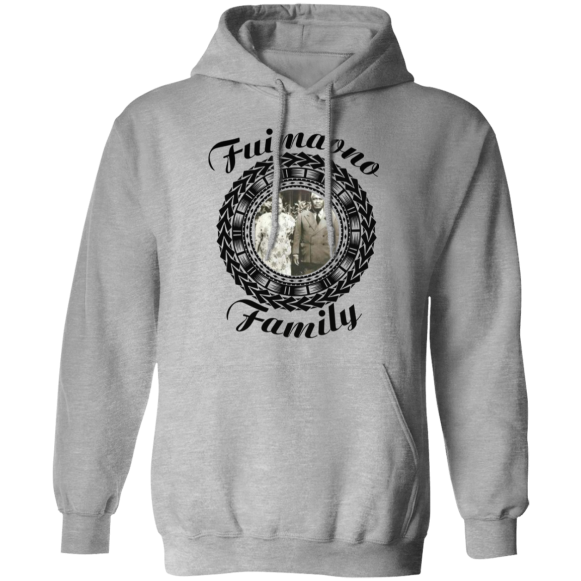 FUI HOODIE BLK CIR
