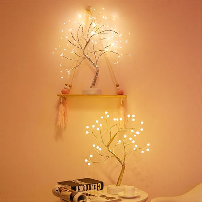 "Luminous Elegance Tree Lamp"