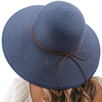 Eyeland Coastal Sun Hat – Navy Blue / Beige